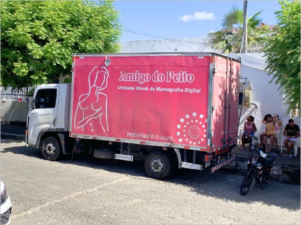 Tamboril recebe Caminhão da Mamografia nos dias 28, 29 e 30 de outubro